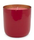 Blushing Birds Red Cup with Candle 9cm