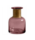 Nordal Ring Deco Bottle Purple Small