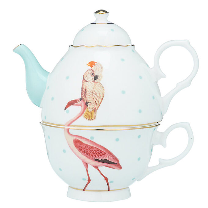 Yvonne Ellen Flamingo Tea For One